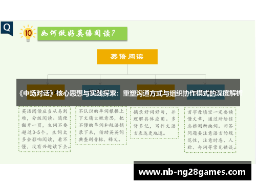 《中场对话》核心思想与实践探索：重塑沟通方式与组织协作模式的深度解析